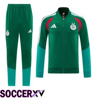 Algeria kit Training Jacket Tracksuit Green 2026/2027