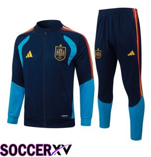 Spain kit Training Jacket Tracksuit Blue Royal 2026/2027