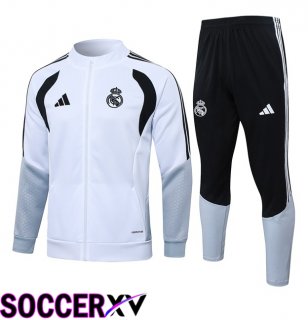 Real Madrid kit Training Jacket Tracksuit White 2026/2027