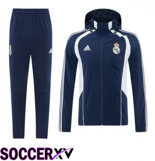 Real Madrid Training Tracksuit - Windbreaker Blue Royal 2026/2027
