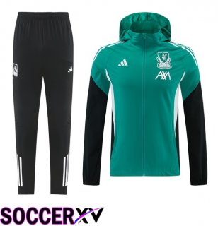 FC Liverpool Training Tracksuit - Windbreaker Green 2026/2027