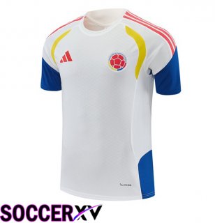 Colombia Training T Shirt White 2026/2027