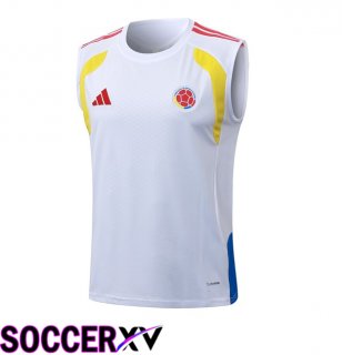 Colombia Gilet Soccer White 2026/2027