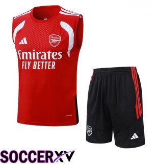 Arsenal Gilet Soccer + Shorts Red 2026/2027