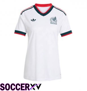 Mexico Women Away Soccer Jersey White 2026/2027