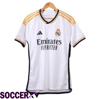 Real Madrid Soccer Jersey Home White Leaked Version 2023/2024