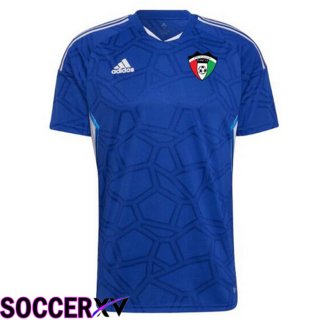 Kuwait Soccer Jersey Home Blue 2023/2024