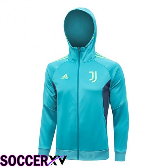 Juventus Training Jacket Hoodie Green 2023/2024