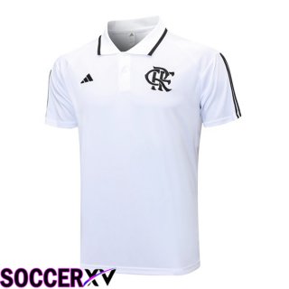 Flamengo Soccer Polo White 2023/2024