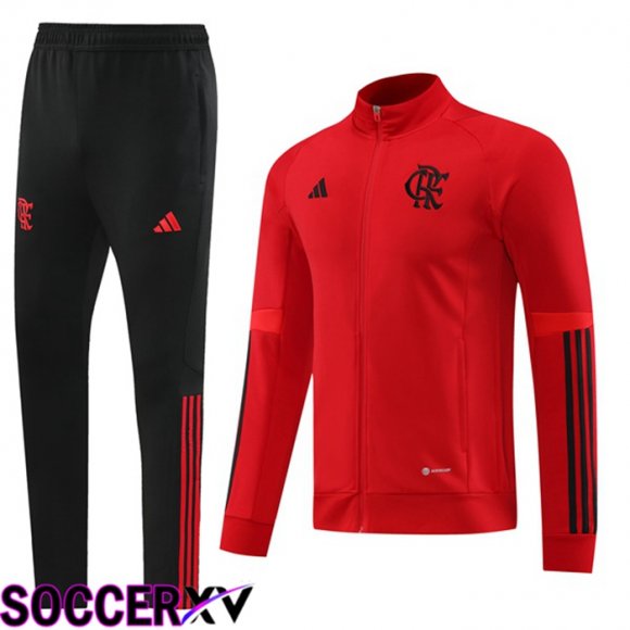 Flamengo Training Jacket Suit Red 2023/2024