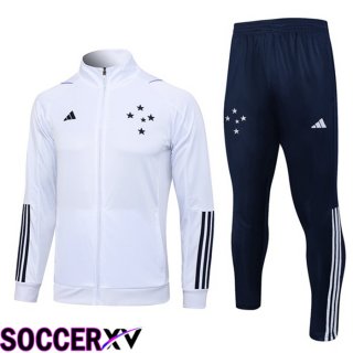 Cruzeiro EC Training Jacket Suit White 2023/2024