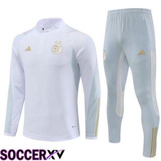 Algeria Training Tracksuit Suit White 2023/2024