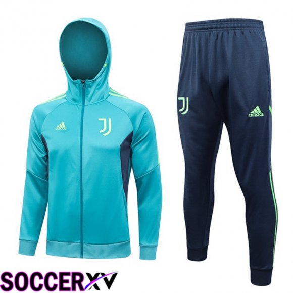 Juventus Training Tracksuit Hoodie Green 2023/2024