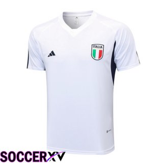 Italy Training T Shirt White 2023/2024