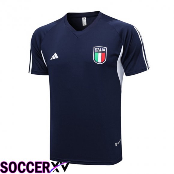 Italy Training T Shirt Royal Blue 2023/2024