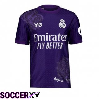 Real Madrid Fourth Soccer Jersey Purple 2023/2024