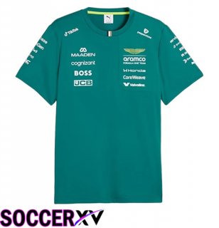 Aston Martin Team T-Shirt F1 Green 2026