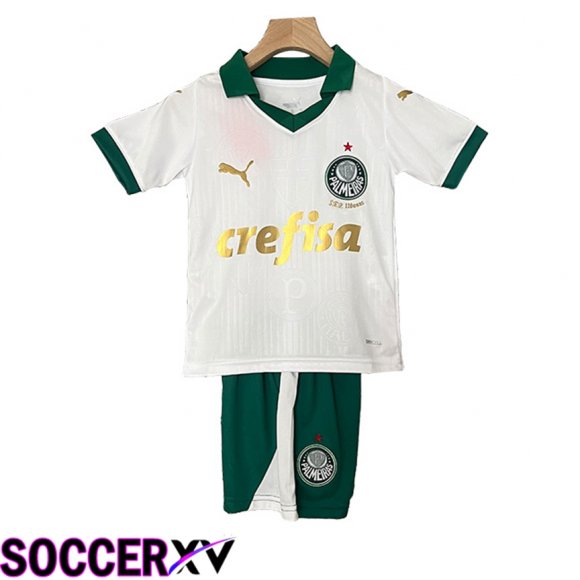 Palmeiras Kids Away Soccer Jersey 2024/2025