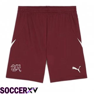 Swiss Home Soccer Shorts Red 2024/2025