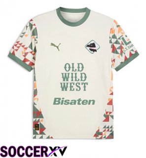Palerme FC Third Soccer Jersey White Green 2024/2025