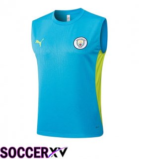 Manchester City Gilet Soccer Blue 2025/2026