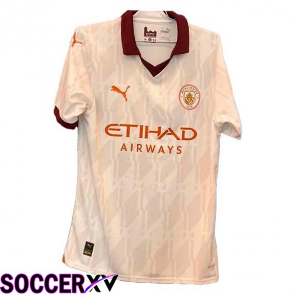 Manchester City Soccer Jersey Away Brown Leaked Version 2023/2024