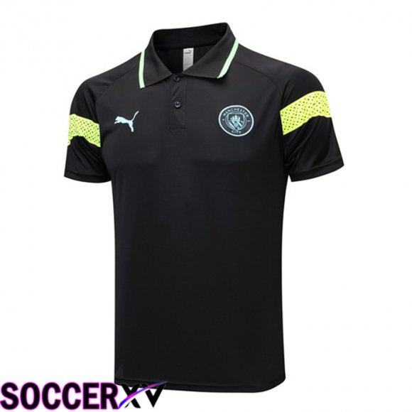 Manchester City Soccer Polo Black 2023/2024