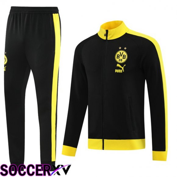 Dortmund BVB Training Jacket Suit Black 2023/2024