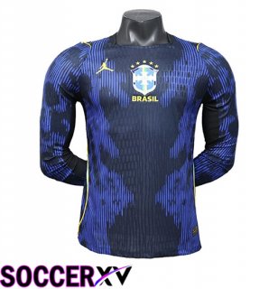 Brazil Away Soccer Jersey Long sleeve Soccer World Cup 2026