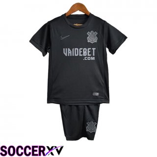 Corinthians Kids Away Soccer Jersey 2024/2025