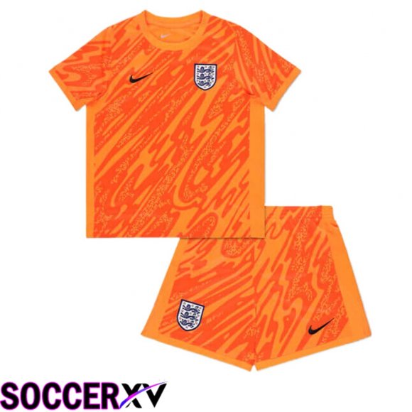 England Kids Goalkeeper Soccer Jersey 2024/2025