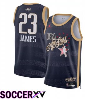 NBA American All-Star (JAMES #23) NBA Black/Yellow 2026/2027