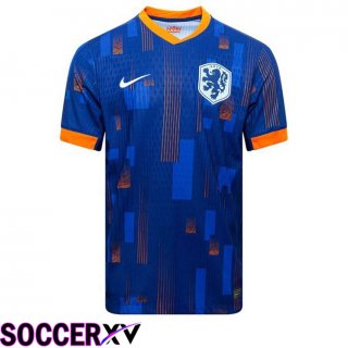 Netherlands Away Soccer Jersey UEFA Euro 2024