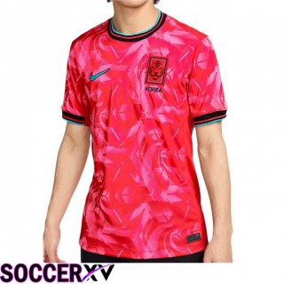 Korea Home Soccer Jersey Red 2024/2025