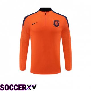 Netherlands Training Sweatshirt Orange 2024/2025