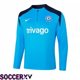 FC Chelsea Training Sweatshirt Blue 2024/2025