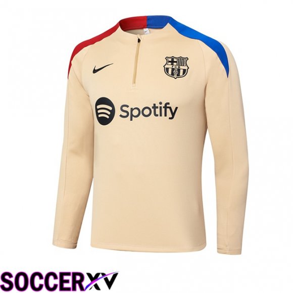 FC Barcelona Training Sweatshirt Yellow 2024/2025