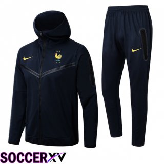 France Training Tracksuit - Windbreaker Blue Royal 2024/2025