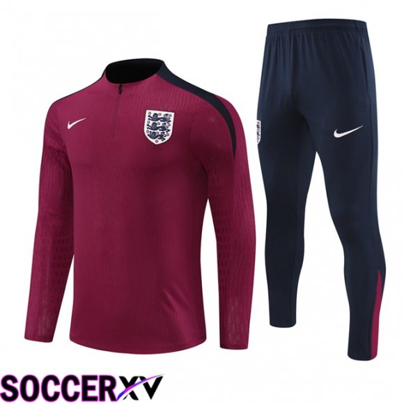 England kit Training Tracksuit Red 2024/2025