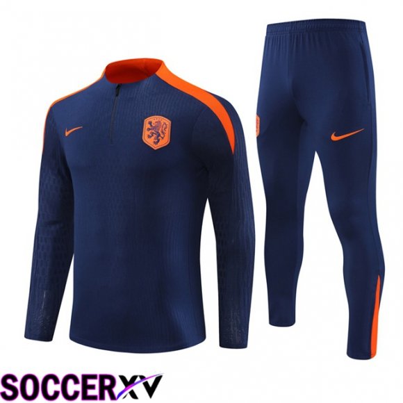 Netherlands kit Training Tracksuit Blue Royal 2024/2025