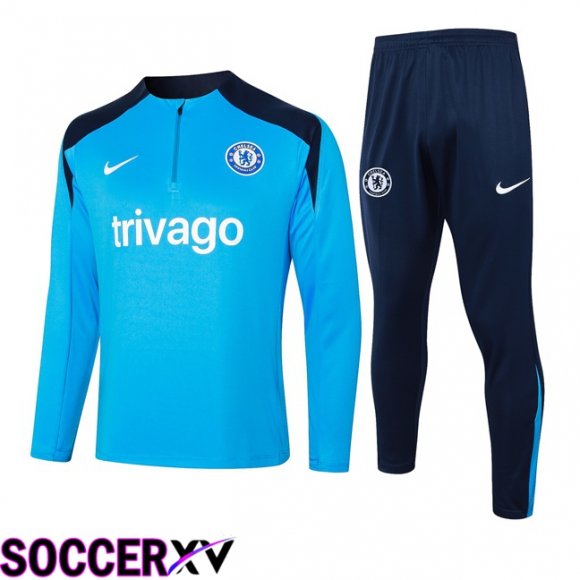 FC Chelsea kit Training Tracksuit Blue 2024/2025