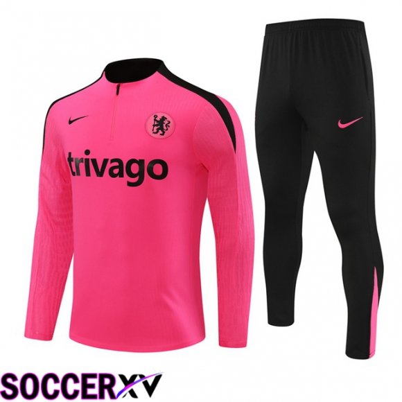 FC Chelsea kit Training Tracksuit Pink 2024/2025