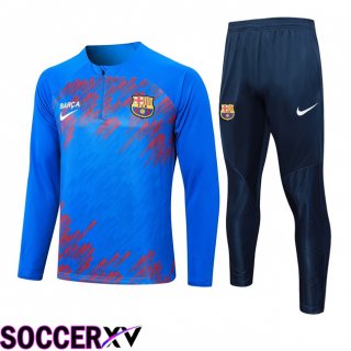 FC Barcelona kit Training Tracksuit Blue 2024/2025