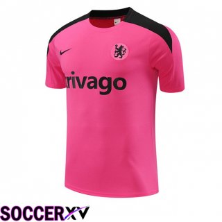 FC Chelsea Training T Shirt Pink 2024/2025