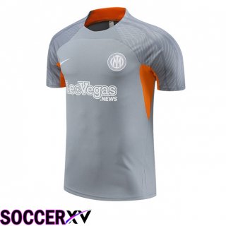 Inter Milan Training T Shirt Grey 2024/2025