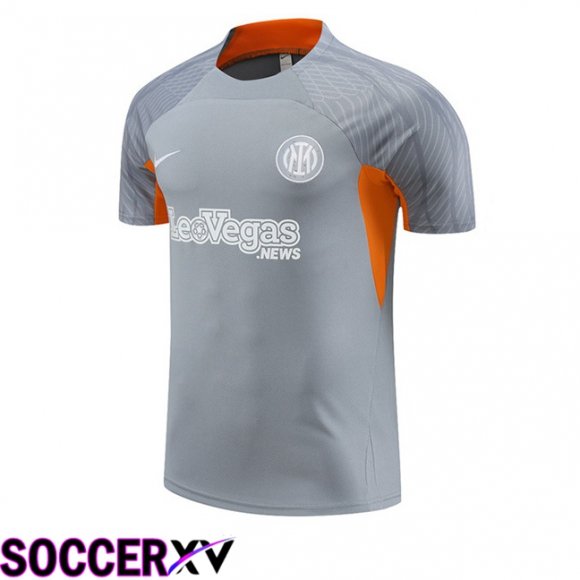 Inter Milan Training T Shirt Grey 2024/2025