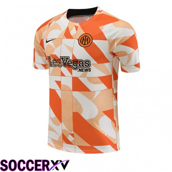 Inter Milan Training T Shirt Orange 2024/2025