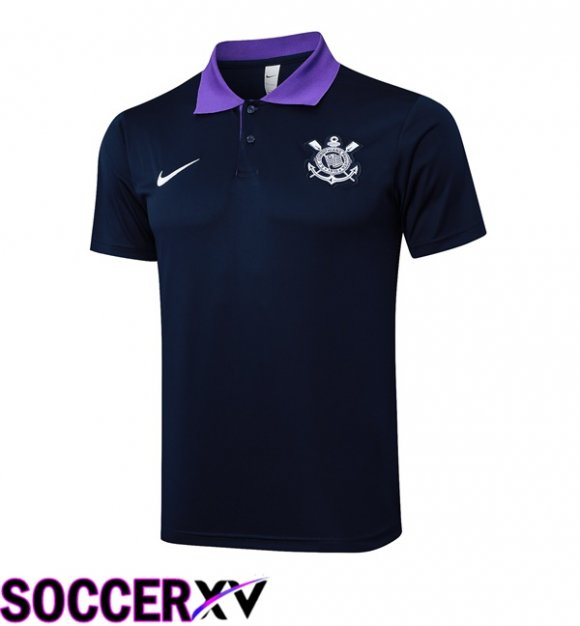 Corinthians Soccer Polo Blue Royal 2025/2026