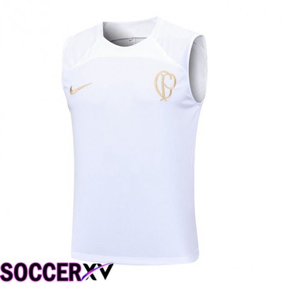 Corinthians Soccer Vest White 2023/2024