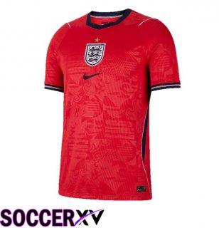 England Away Soccer Jersey Red 2026/2027